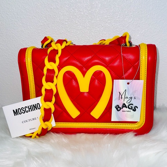 Moschino: McDonald’s Limited Edition Collection Crossbody Bag (ASO Miley Cyrus) - Picture 3 of 16
